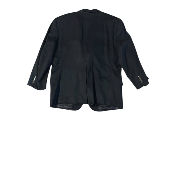 Loro Piana Nordstrom Cashmere Sport Coat Blazer Mens 43 100% Cashmere Black - Picture 5 of 13